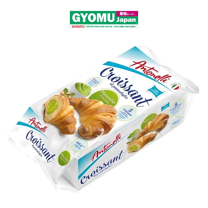 ANTONELLI_Bánh sừng bò nhân vị hạt dẻ cười 250g