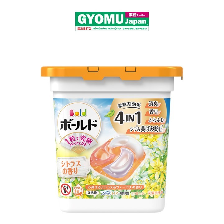 P&G_Viên giặt cam quýt 11 viên (cod mới 2025 )