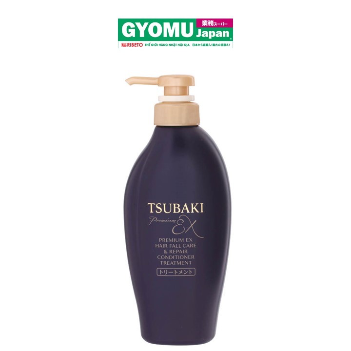 TSUBAKI_Dầu xả phục hồi và ngăn gãy rụng 450ml