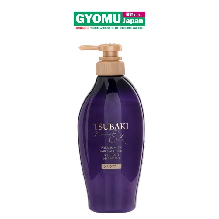 TSUBAKI_Dầu gội phục hồi và ngăn gãy rụng 450ml