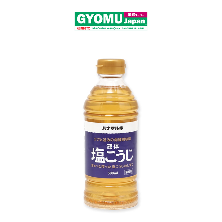 HANAMARUKI FOODS_Gia vị nấu ăn shio koji 500ml