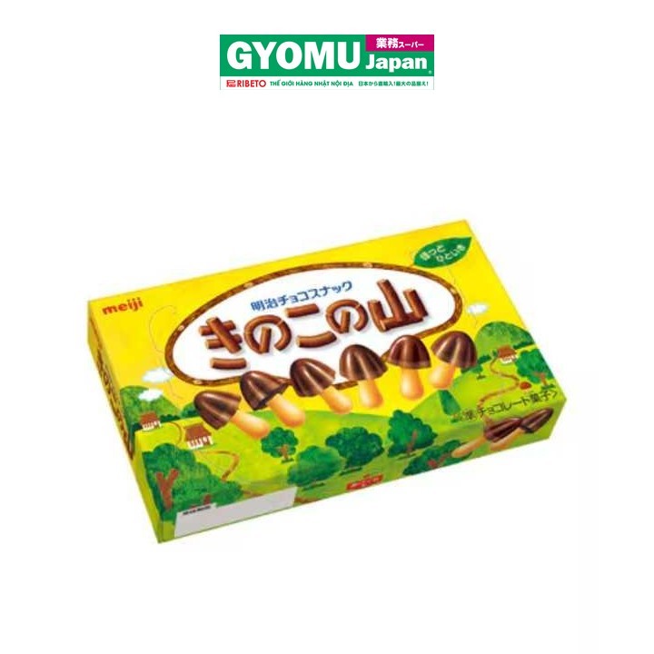 MEIJI_Socola hình nấm 66g