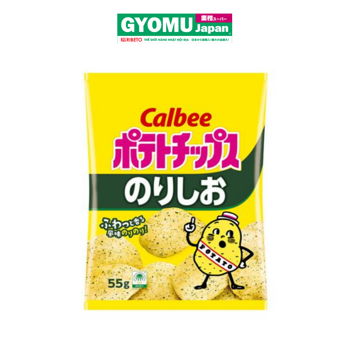 CALBEE_Snack khoai tây vị rong biển