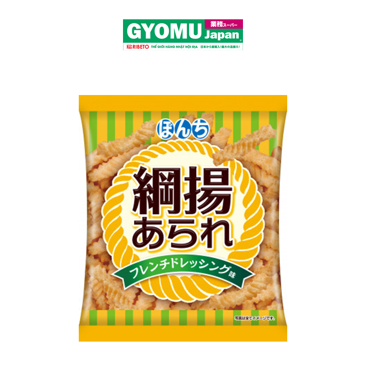 BONCHI_Bánh gạo nếp rang vị truyền thống 60g