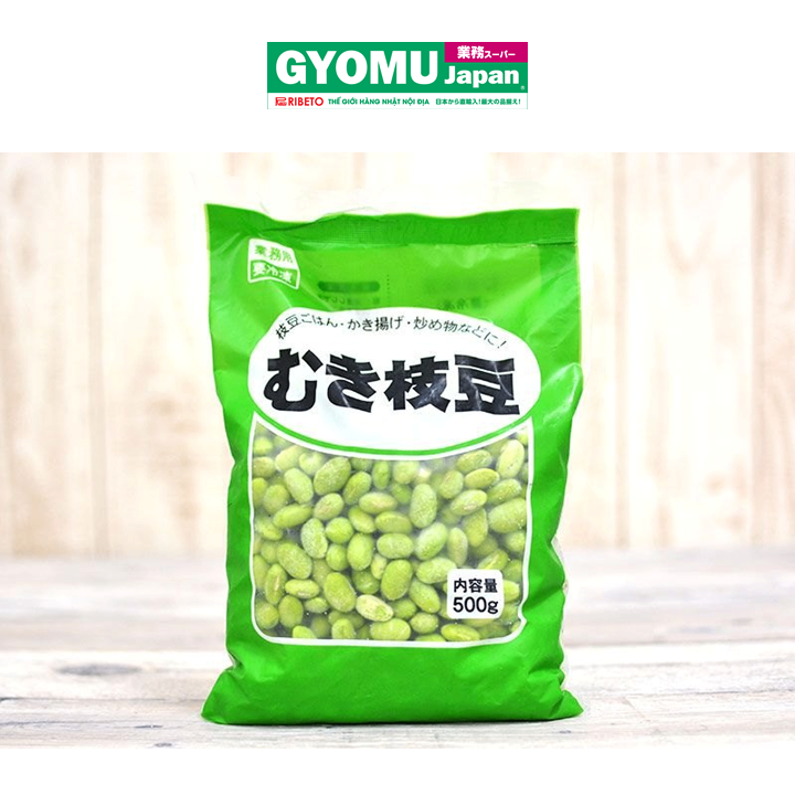 KOBE BUSSAN_Đậu nành bóc vỏ đông lạnh 500g