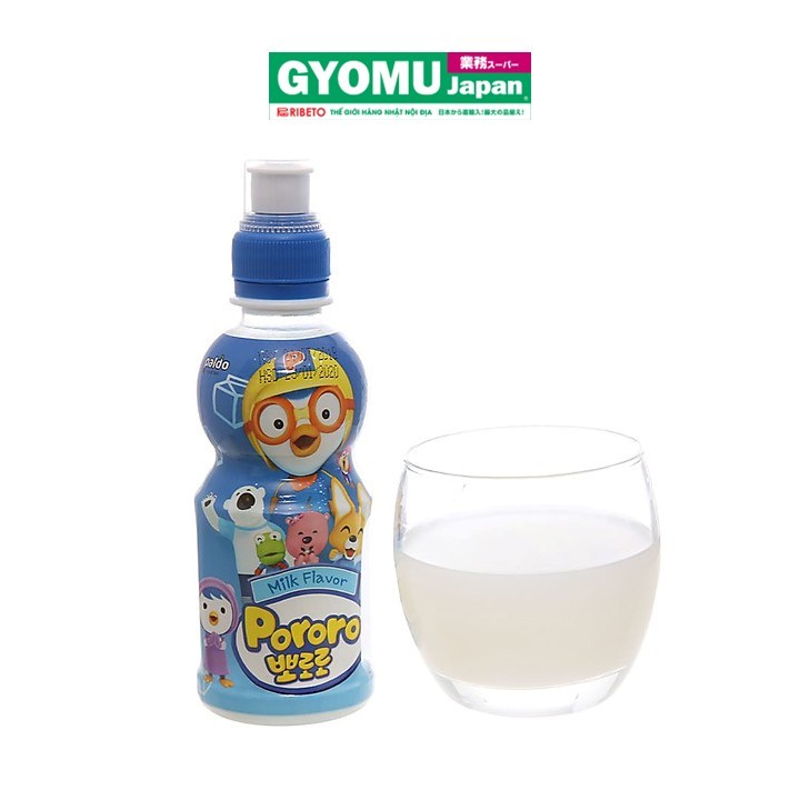 PORORO_Nước uống hương sữa 235ml