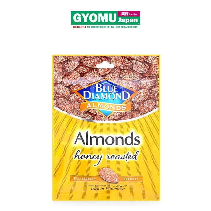 BLUE DIAMOND_Hạt hạnh nhân sấy vị mật ong 30g