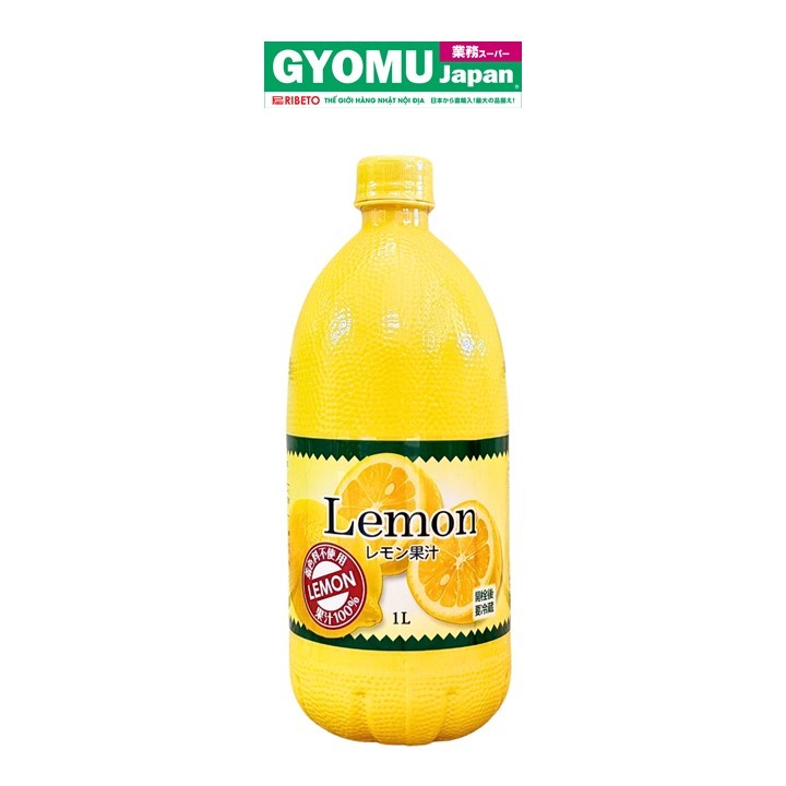 KOBE BUSSAN_Nước cốt chanh vàng 1L