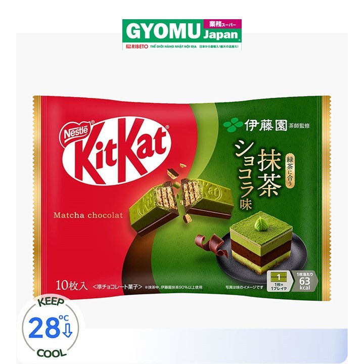 NESTLE_Bánh KitKat vị trà xanh Nhật 116g