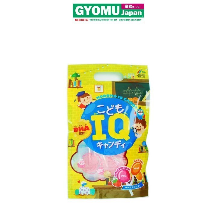UNIMAT RIKEN_Kẹo bổ sung DHA tăng cường IQ cho trẻ