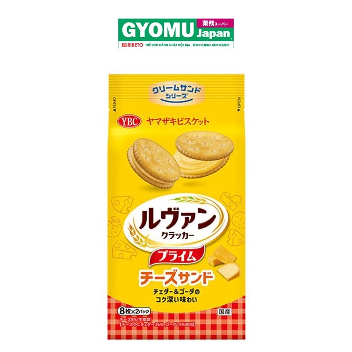 YBC_Bánh quy vị phô mai 129.6g (mã mới)