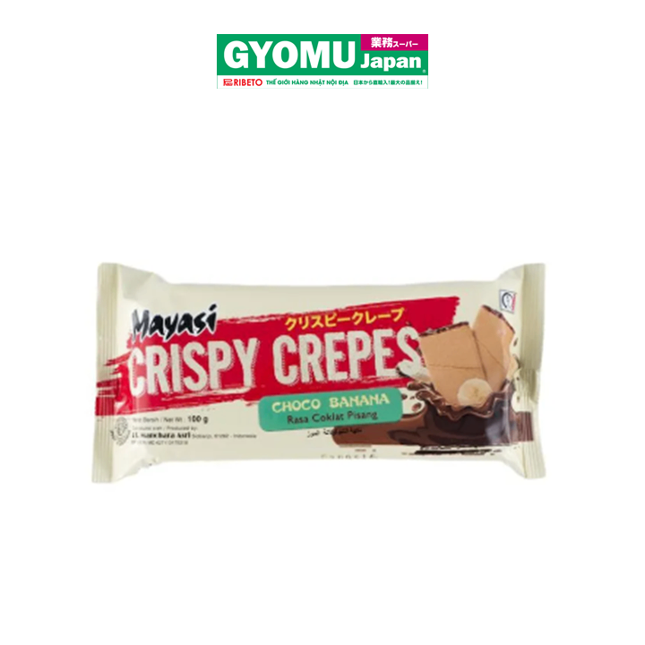 MAYASI_Bánh crepe vị chuối 90g