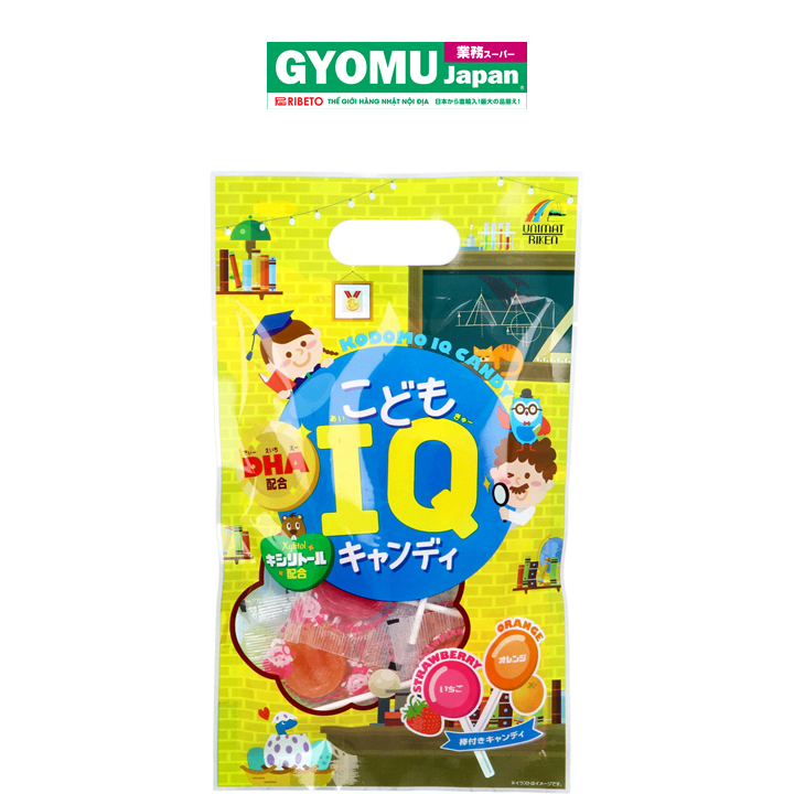 UNIMAT RIKEN_Kẹo bổ sung DHA tăng cường IQ cho trẻ