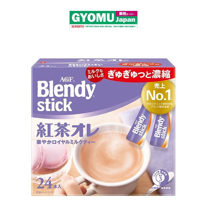 AGF_Hồng trà sữa Blendy 24P 228g
