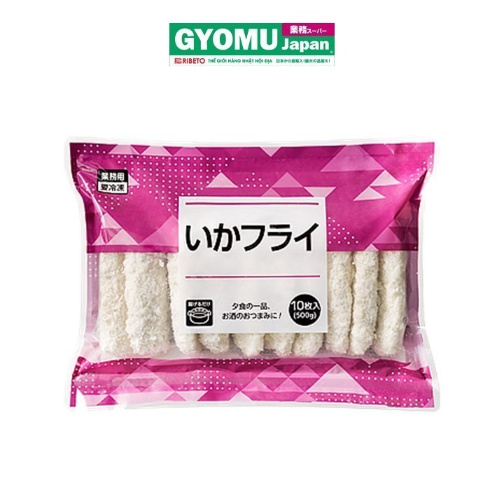 KOBE BUSSAN_Mực tẩm bột chiên giòn 500g