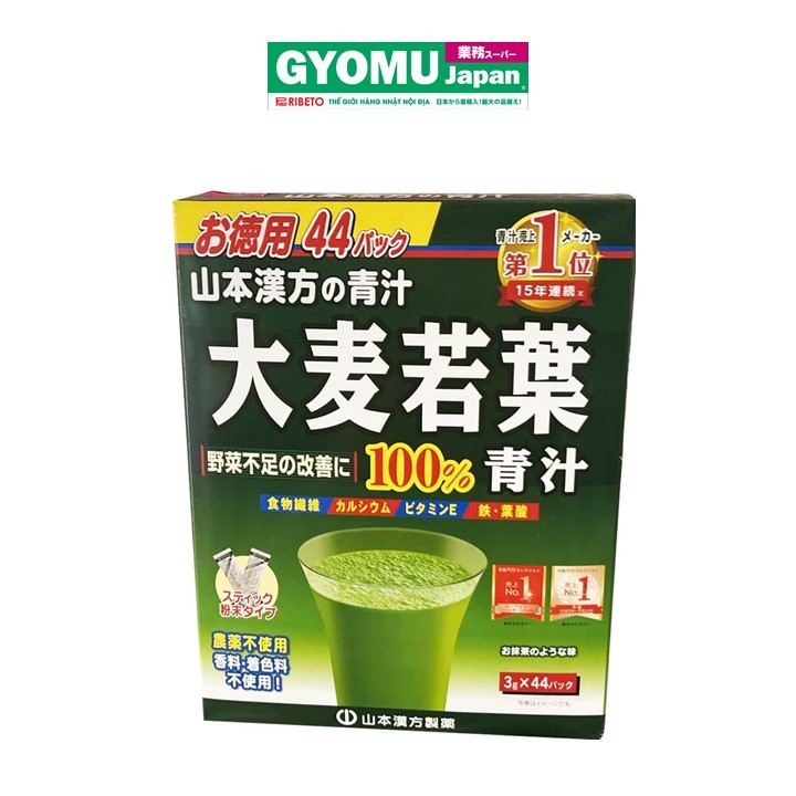 YAMAMOTO_Bột từ mầm lúa mạch 3g*44