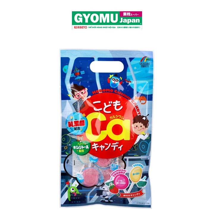 UNIMAT RIKEN_Kẹo mút canxi