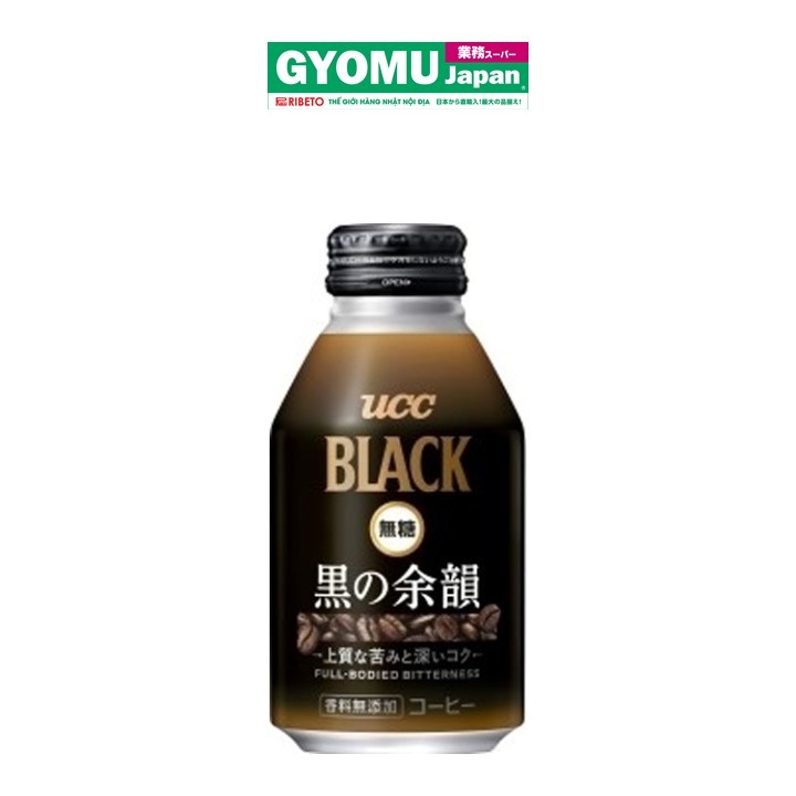 UCC_Cafe đen uống liền không đường 275g