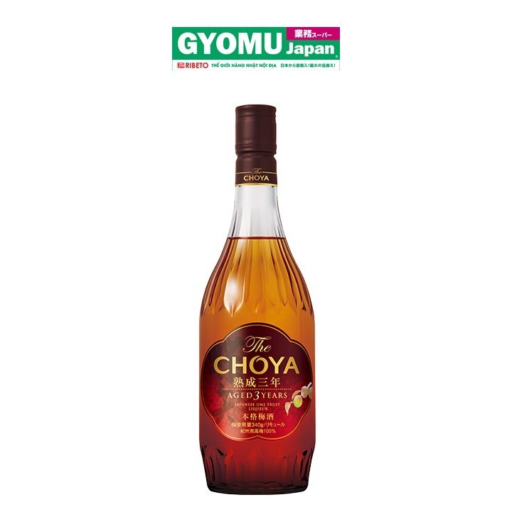 CHOYA_Rượu mơ Nhật Aged 3 years 700ml