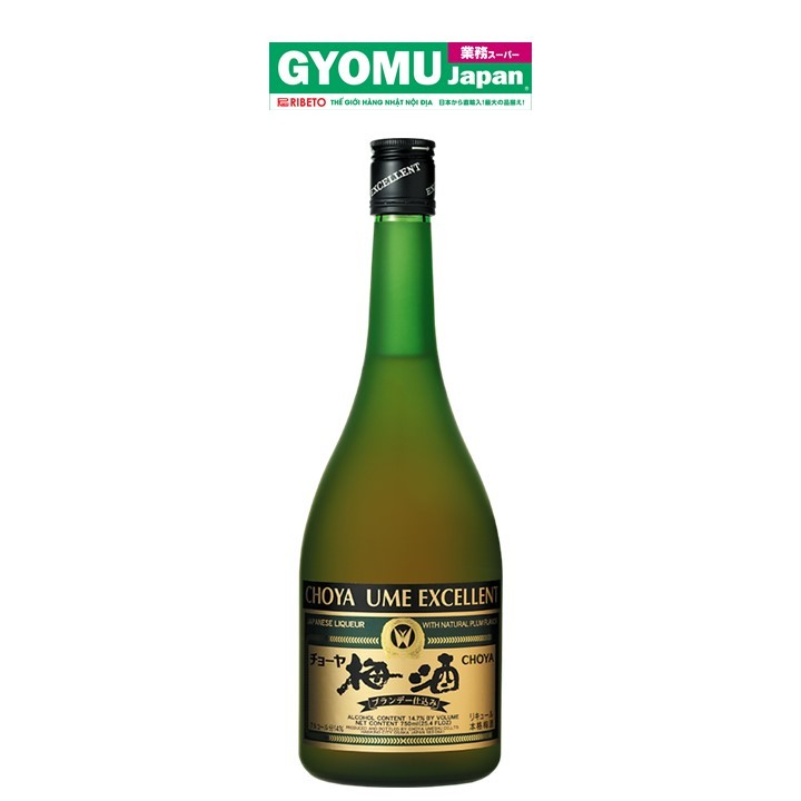 CHOYA_Rượu mơ Choya Excellent 750ml