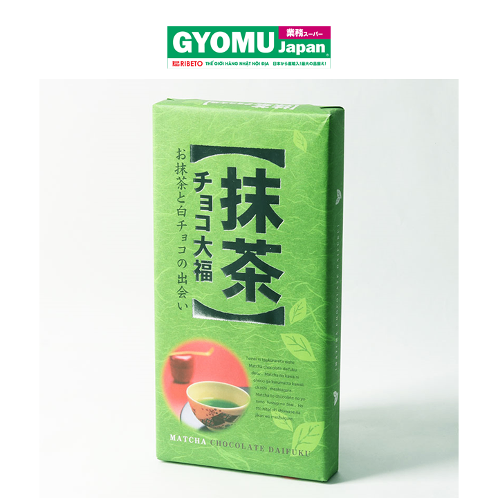 DAIFUKU_Bánh mochi trà xanh nhân socola 234g