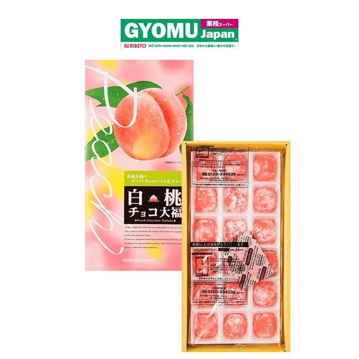 DAIFUKU_Bánh mochi vị đào 234g