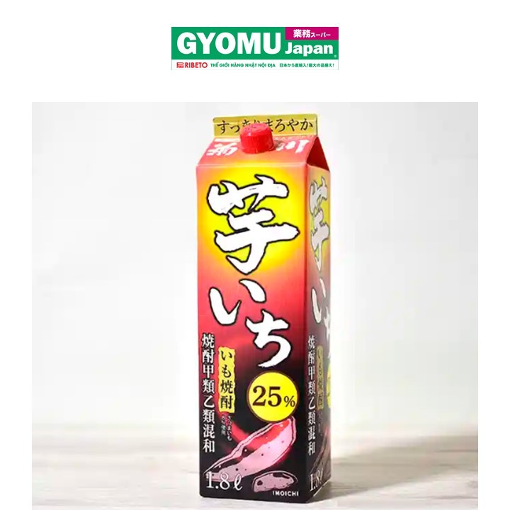 KIKUKAWA_Rượu soju Imoichi 25% 1.8L