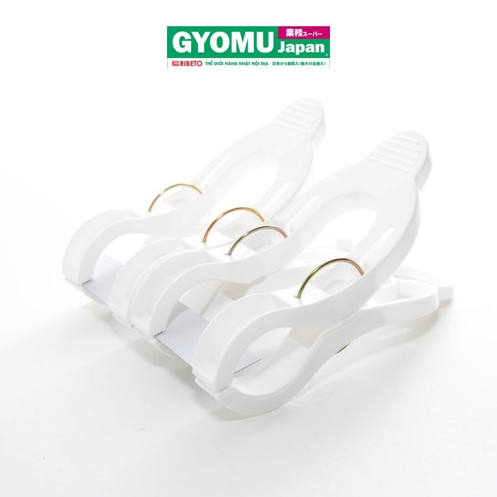 LR_Set 2 kẹp quần áo LR Pole Catch W-shaped, chất liệu chính nhựa PP