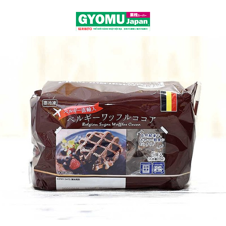 KOBE BUSSAN_Bánh waffle vị socola 275g