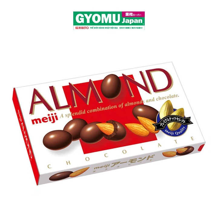 MEIJI_Socola nhân hạnh nhân 79g