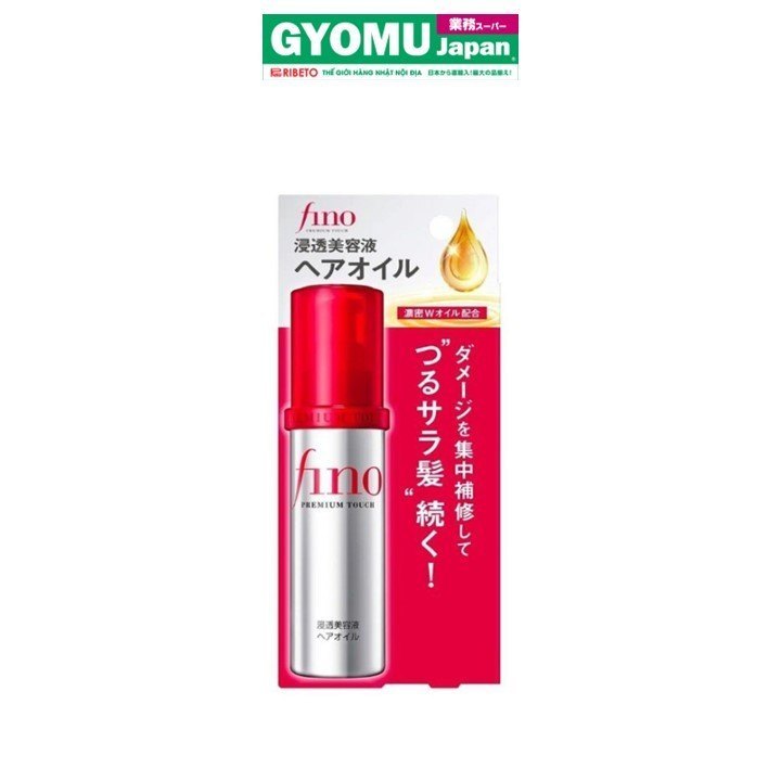 FINO_Dầu dưỡng tóc cao cấp cải thiện tóc hư tổn 70ml