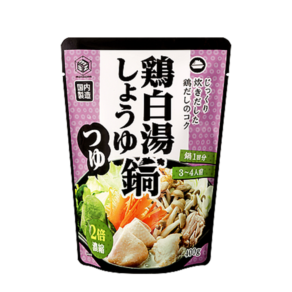 MASUZEN_Nước súp lẩu vị gà 400g