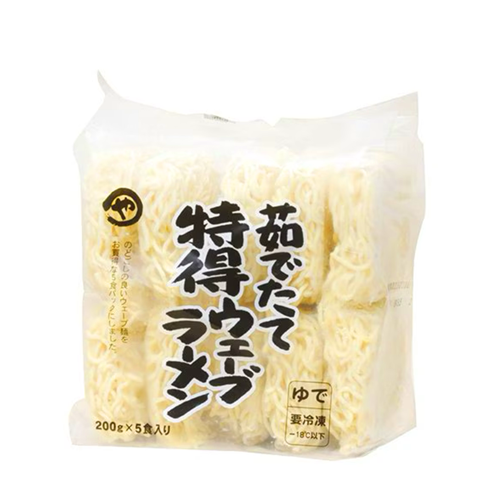 KOBE BUSSAN_Mì ramen đông lạnh 200g*5