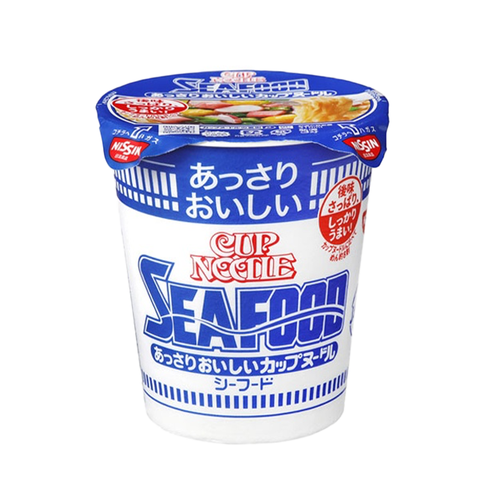 NISSIN_Mì hộp ăn liền vị hải sản 60g