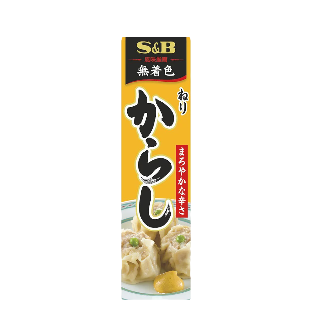 S&B_Mù tạt vàng Karashi dạng tuýp 43g