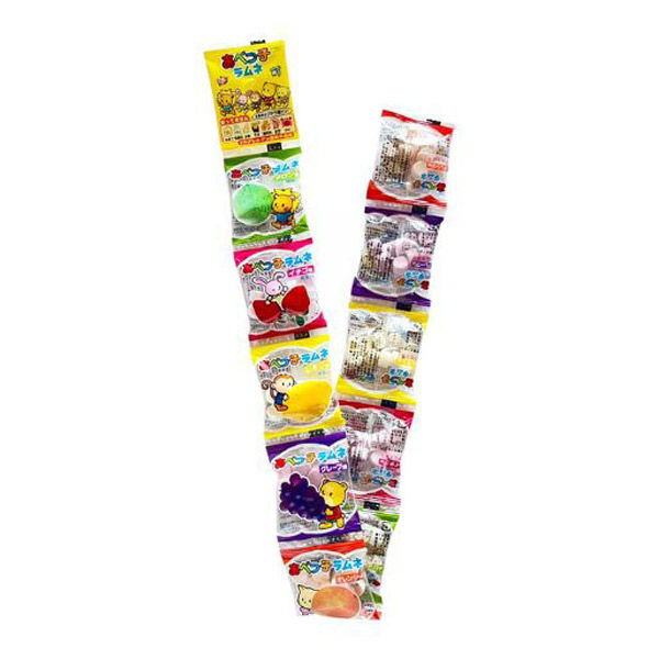 ABESEIKA_Kẹo Ramune vị trái cây 10P 40g