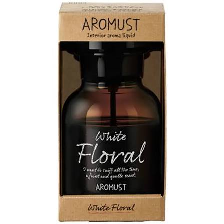 AROMUST_Sáp thơm khử mùi hương hoa trắng 210ml
