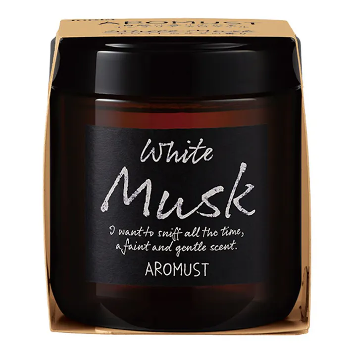 AROMUST_Sáp thơm khử mùi hương xạ hương trắng 160ml