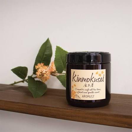 AROMUST_Sáp thơm khử mùi phòng Aromast hương kim mộc tê 160ml