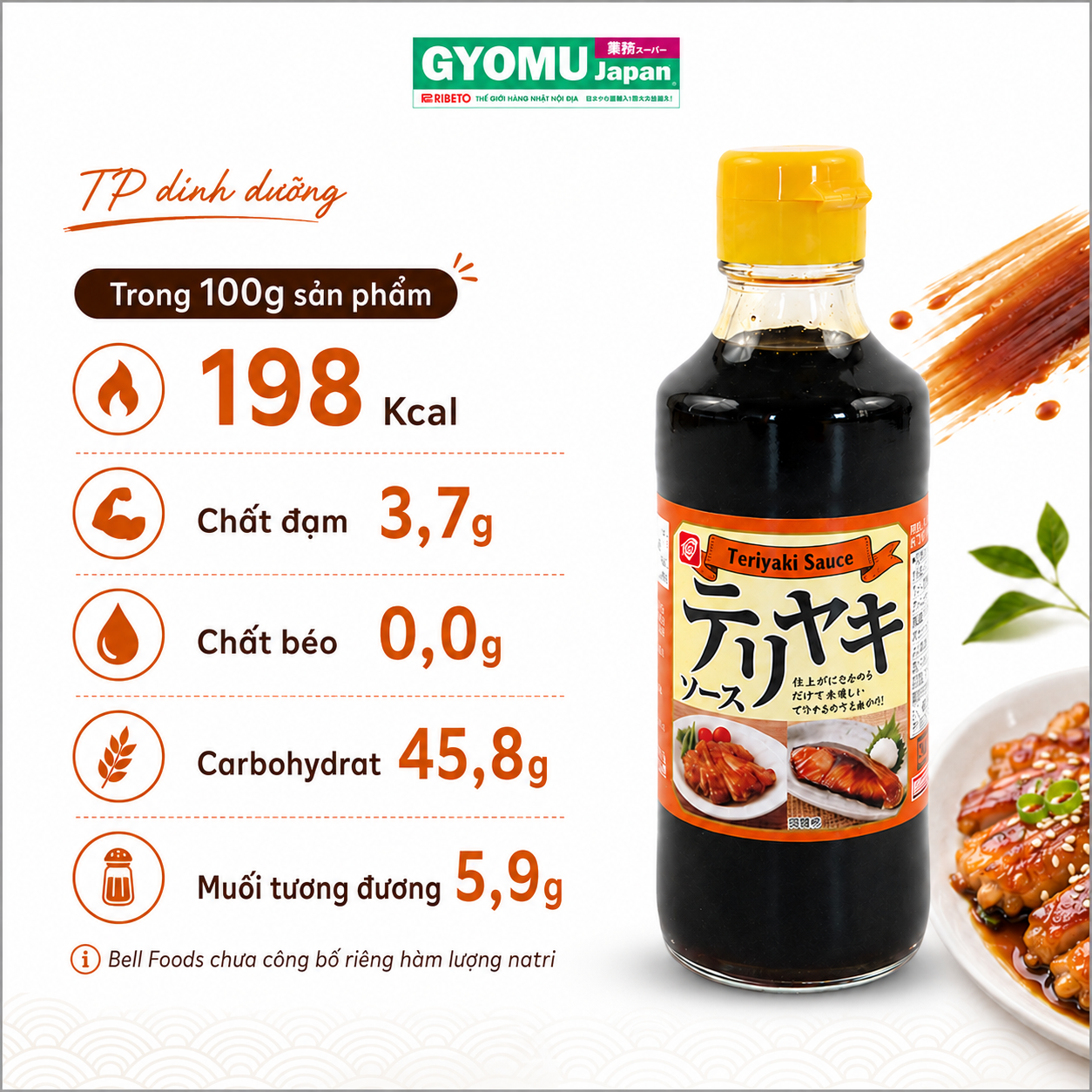 BELL FOODS_Sốt ướp Teriyaki 250g