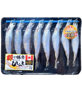 CAPELIN SHISAMO_Cá trứng đông lạnh Frozen (8 con /khay)