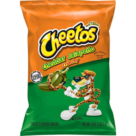 CHEETOS_Bánh Snack Cheetos Cheddar Jalapeño Crunchy 226.8g