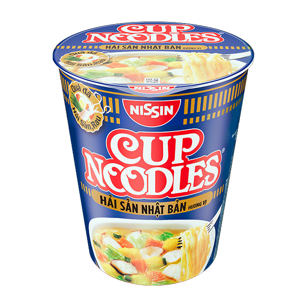 CUP NOODLES_Mì hộp ăn liền hương vị hải sản Nhật Bản 67g