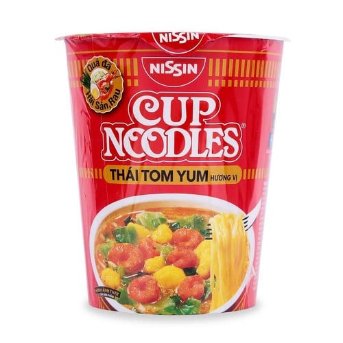 CUP NOODLES_Mì hộp ăn liền hương vị thái tom yum 70g