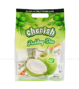 Cherish_Pudding dừa 405g