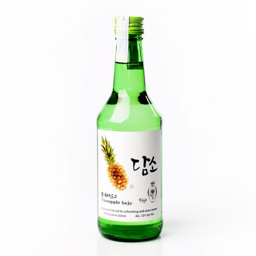 DAMSO_Rượu soju vị dứa 360ml