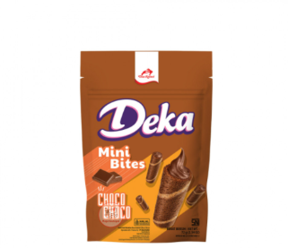 DEKA_Bánh xốp ống Mini Bites socola 72g