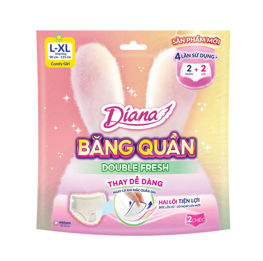 DIANA_BVS băng quần Double Fresh L-XL2
