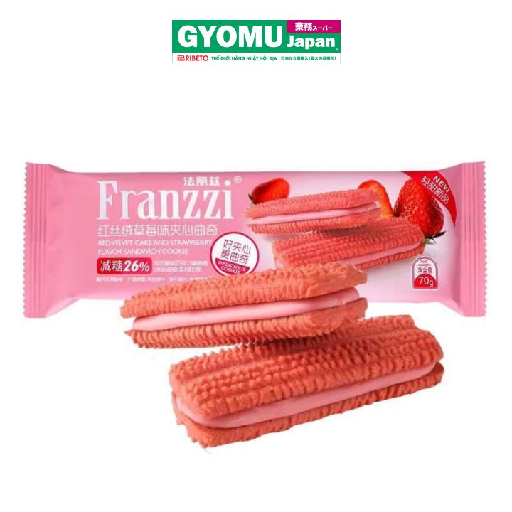 FRANZZI_Bánh quy vị dâu nhung 70g