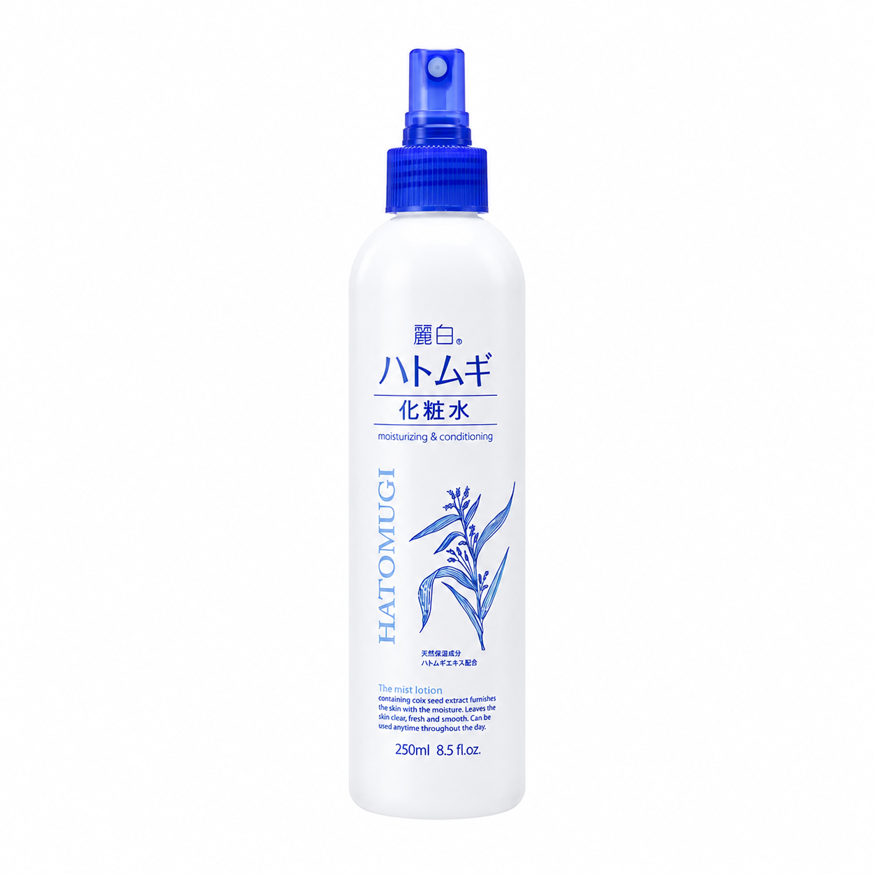 KUMANO_Xịt khoáng Hatomugi Mist Lotion (Reihaku Hatomugi Mist Lotion) 250ml